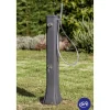 Doccia da giardino solare in polietilene nero 19 l