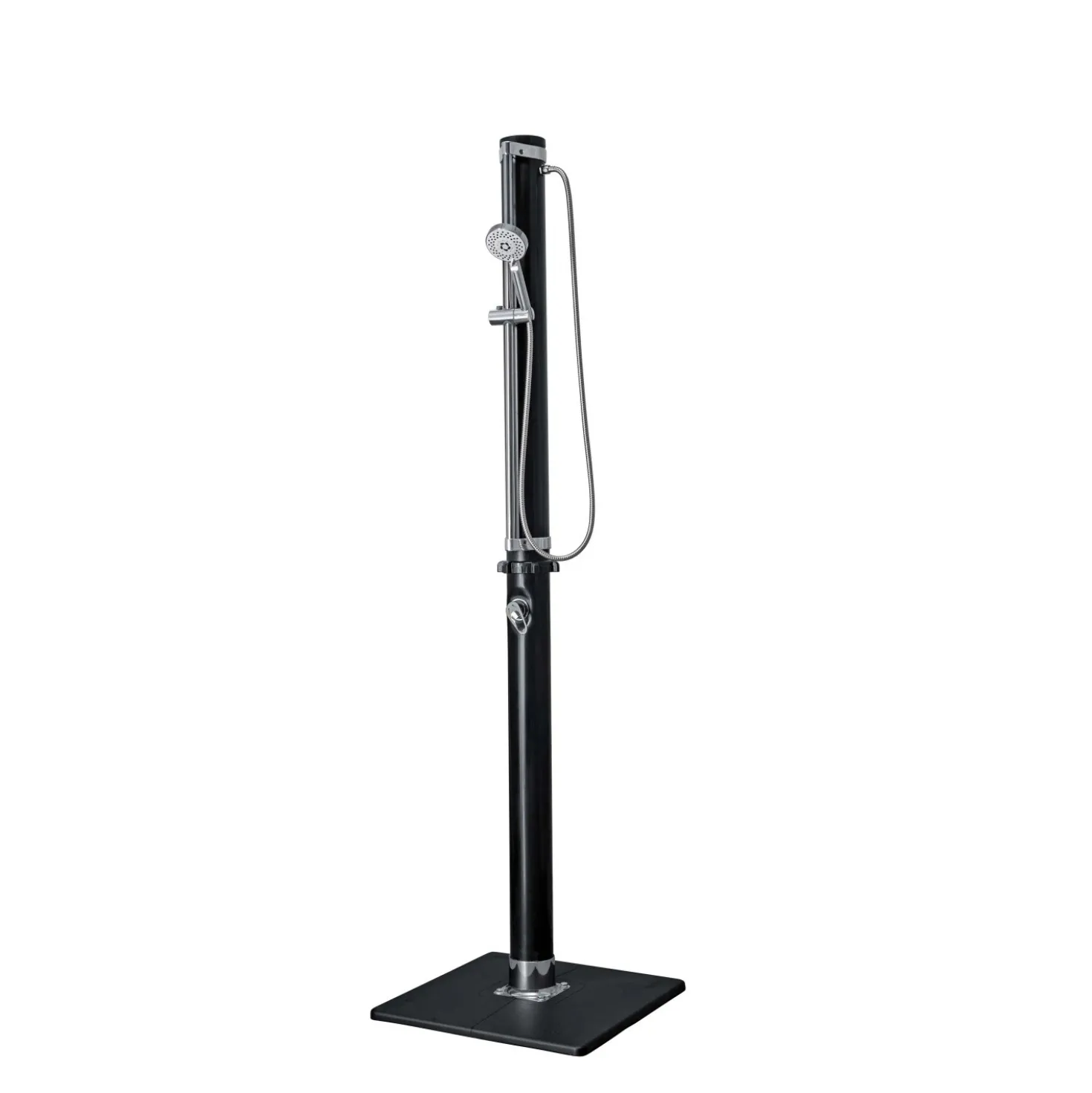 Doccia da giardino solare Bestway nero 20 l