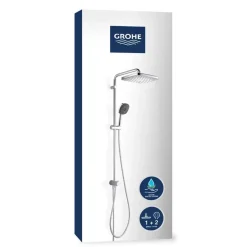 Doccia Grohe Vitalio Start 250 Cube Flex con deviatore