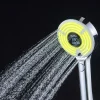 Doccia Sense 3 getti con display digitale e LED cromo