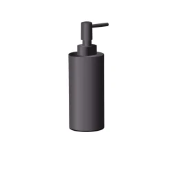 Dosasapone bagno Elettra in acciaio inox 200 ml gun metal