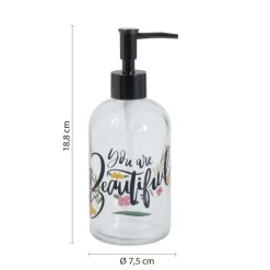 Dosasapone bagno Gioia Beautiful in vetro 410 ml