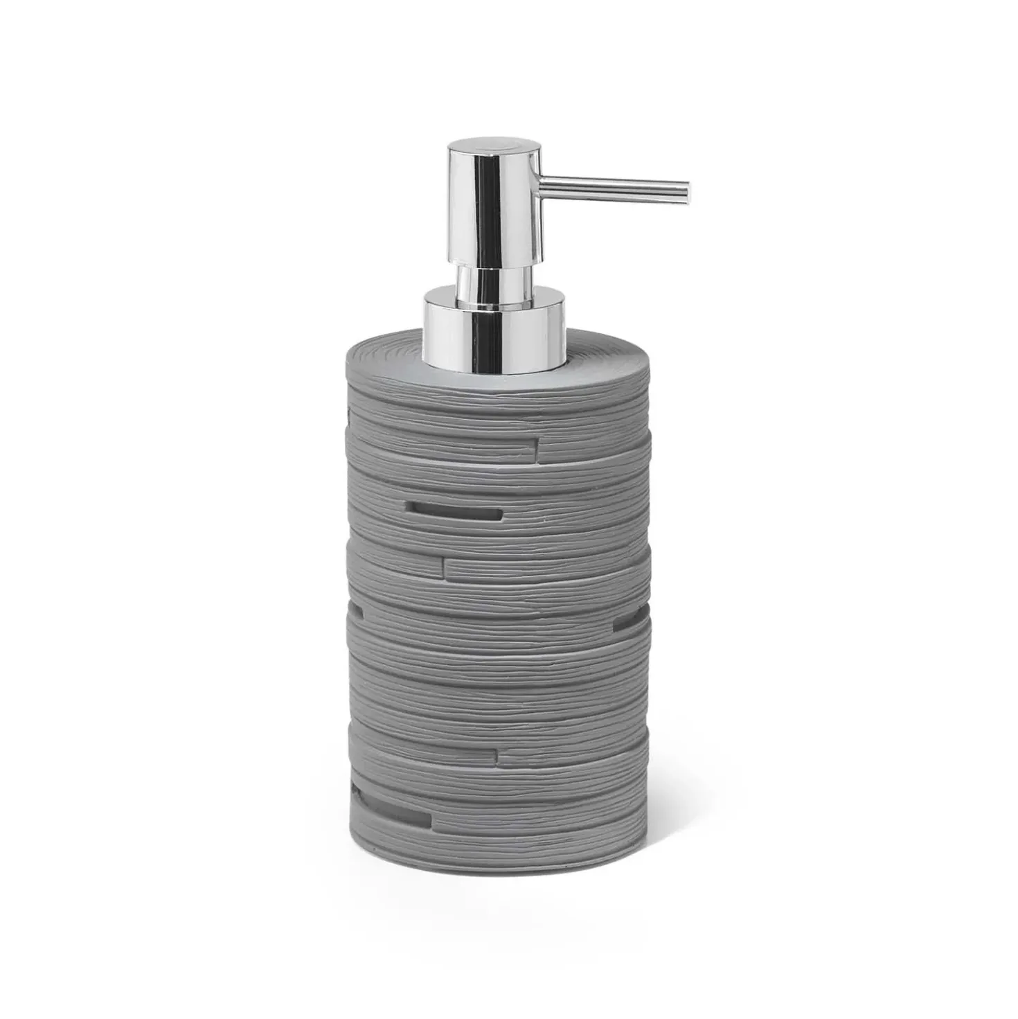 Dosasapone bagno Helen in resina 270 ml grigio