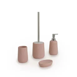 Dosasapone bagno Marika in ceramica 400ml rosa