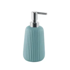 Dosasapone bagno Marika in ceramica 400 ml azzurro polvere