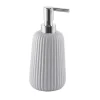 Dosasapone bagno Marika in ceramica 400 ml grigio