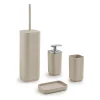 Dosasapone bagno Seventy in resine termoplastiche beige matt