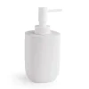Dosasapone bagno Ylenia in resina 310 ml bianco matt