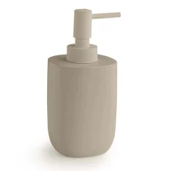 Dosasapone bagno Ylenia in resina 310 ml tortora chiaro matt