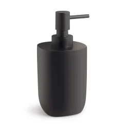 Dosasapone bagno Ylenia in resina 310 ml nero matt