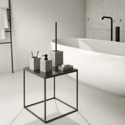 Dosasapone bagno Zoe in resina 250 ml bianco