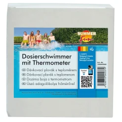 Dosatore cloro galleggiante piscina Summer Fun con termometro