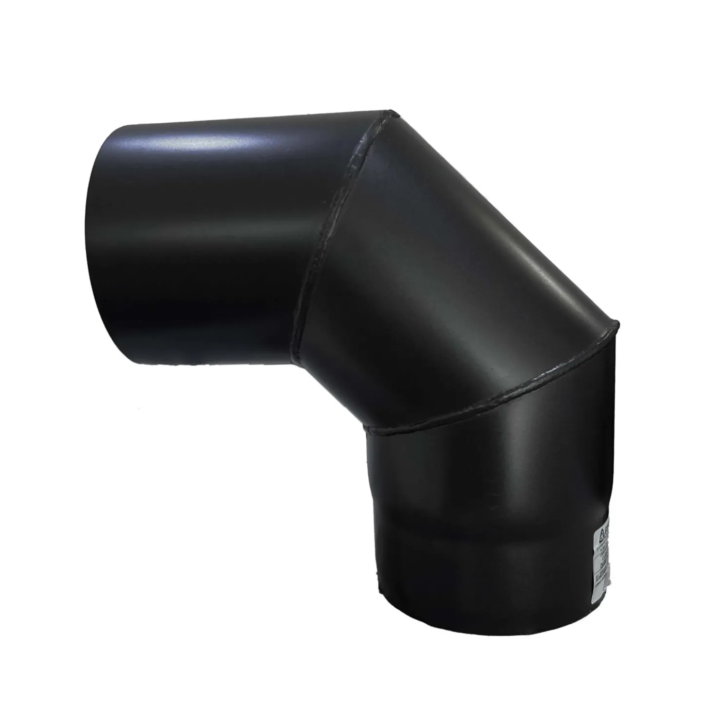 Elemento angolare per canale da fumo a 90° serie Arredo-Legna Ø 150 mm