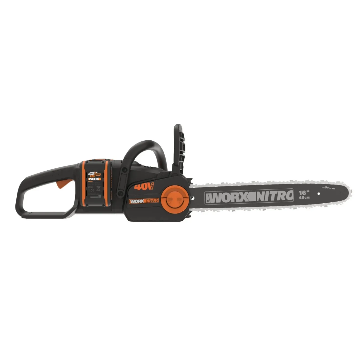 Elettrosega a batteria Worx Nitro WG385E set pro 2x20V/4Ah