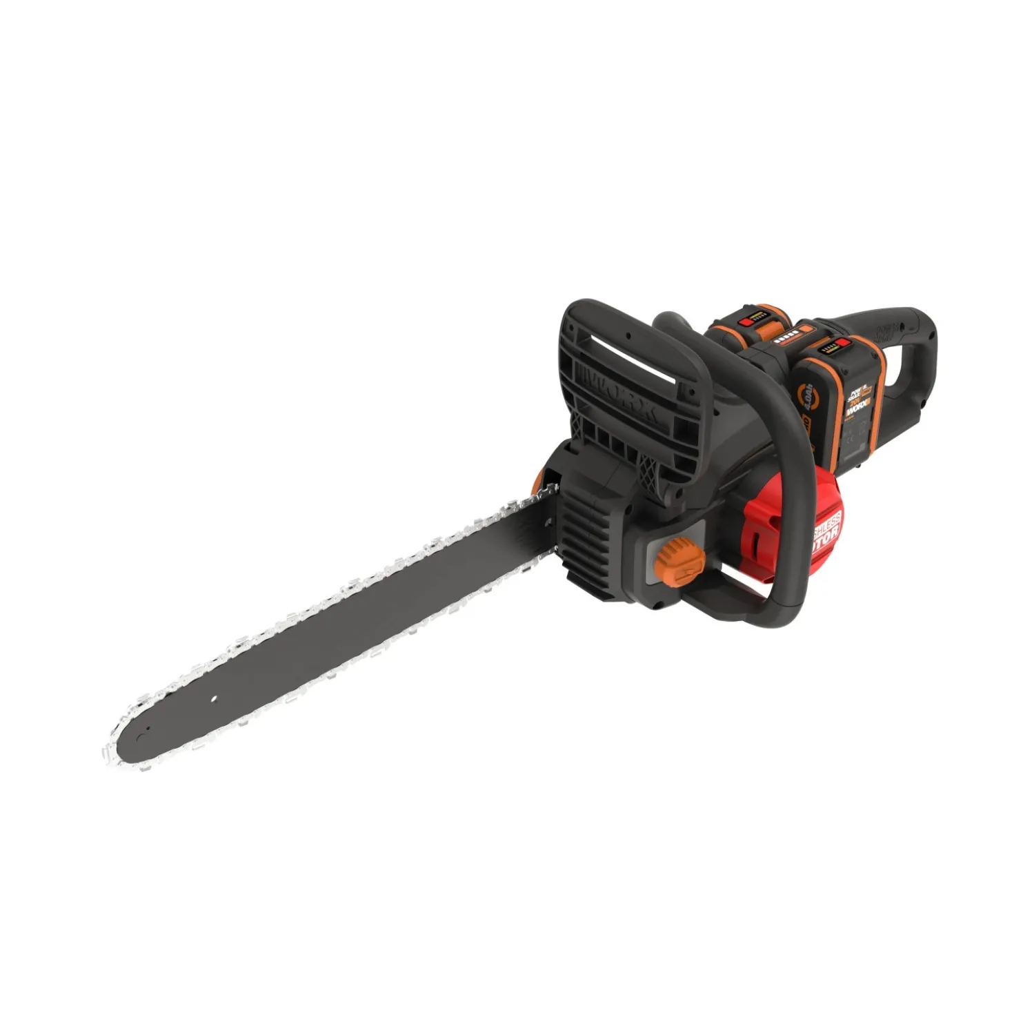 Elettrosega a batteria Worx Nitro WG385E set pro 2x20V/4Ah