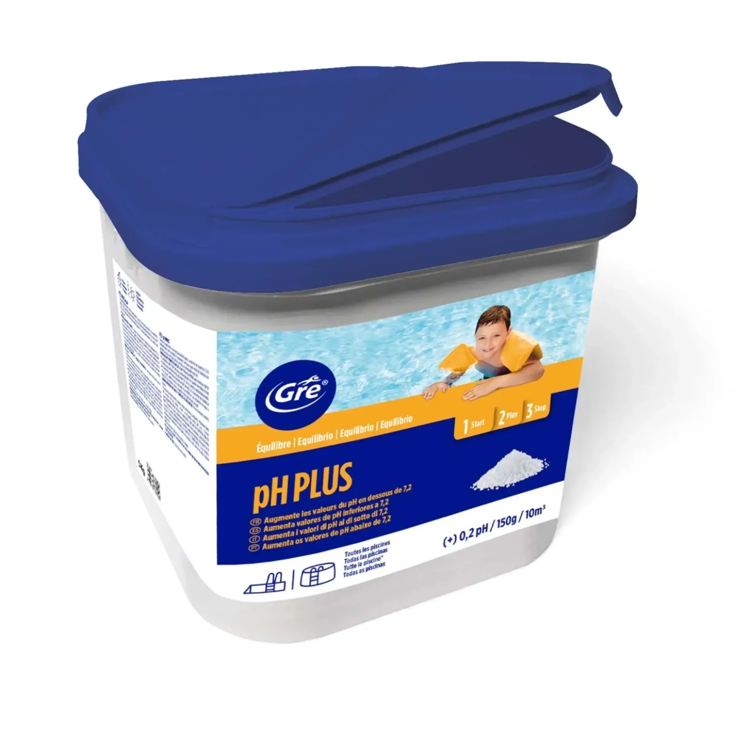 Elevatore di pH granulare 5 kg