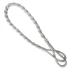 Embrasse Intreccio in rayon lucido grigio perla