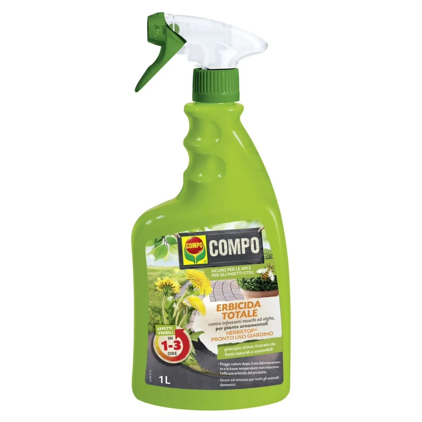 Erbicida pronto all'uso Herbistop Compo 1 l