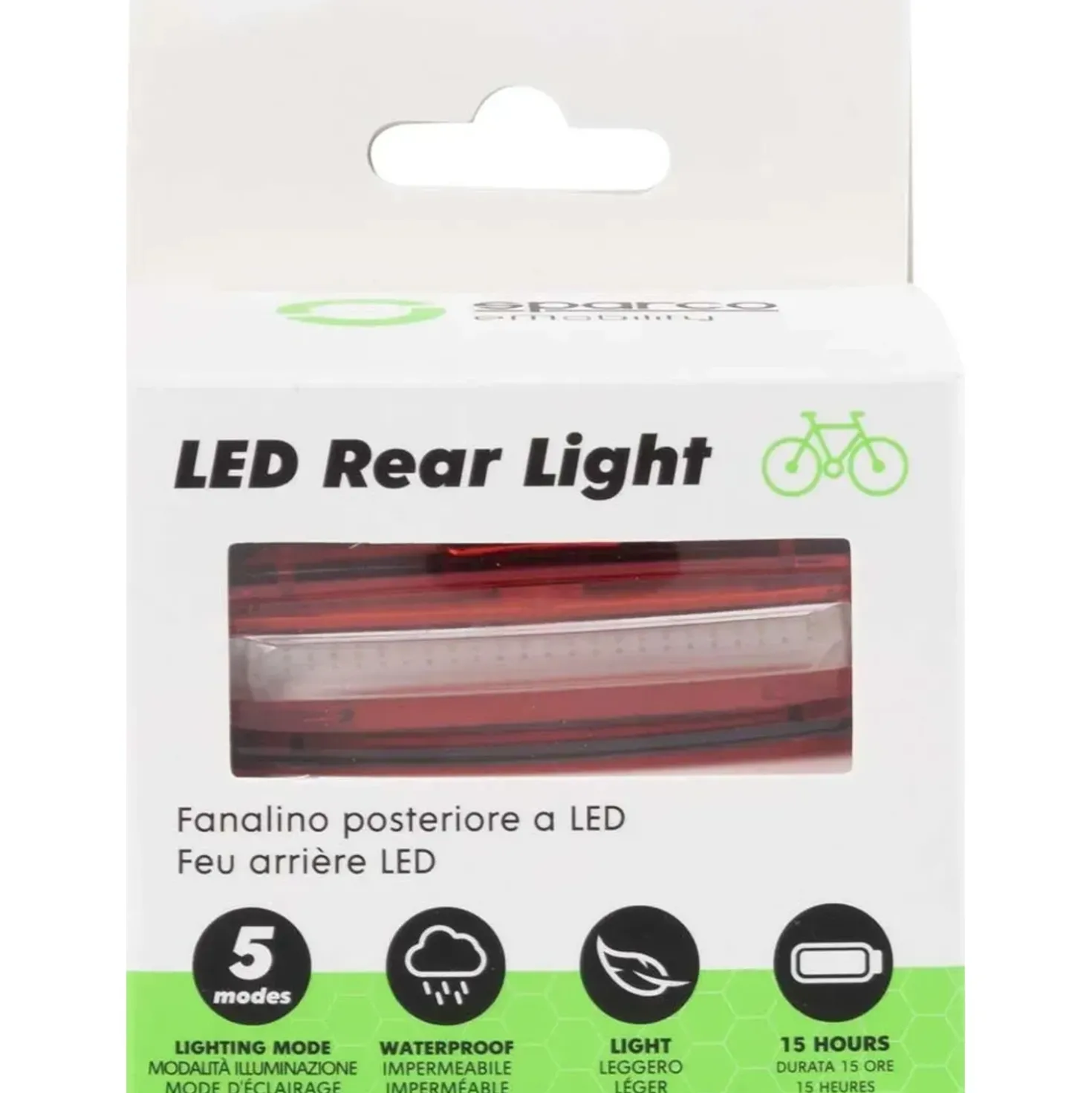 Fanalino posteriore a LED Sparco ricaricabile