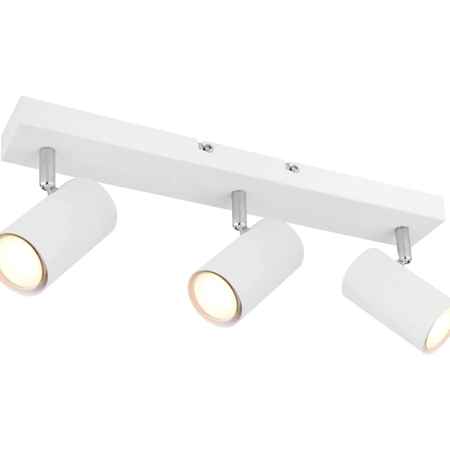 Faretto 3 luci Globo Robby 41x6x12 mm bianco