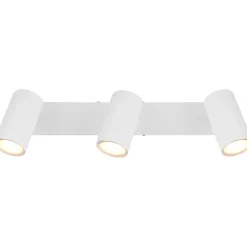 Faretto 3 luci Globo Robby 41x6x12 mm bianco