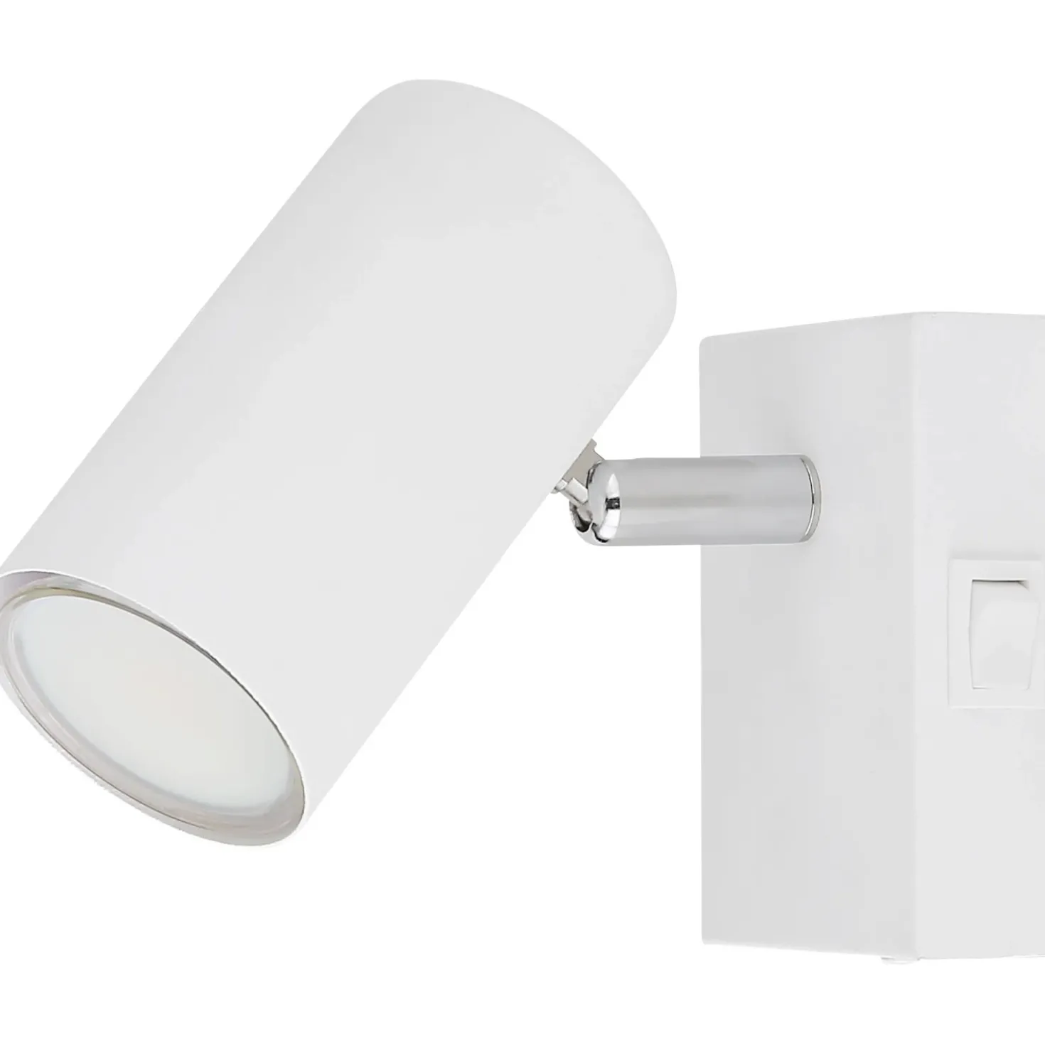 Faretto Globo Robby 7x10 cm bianco