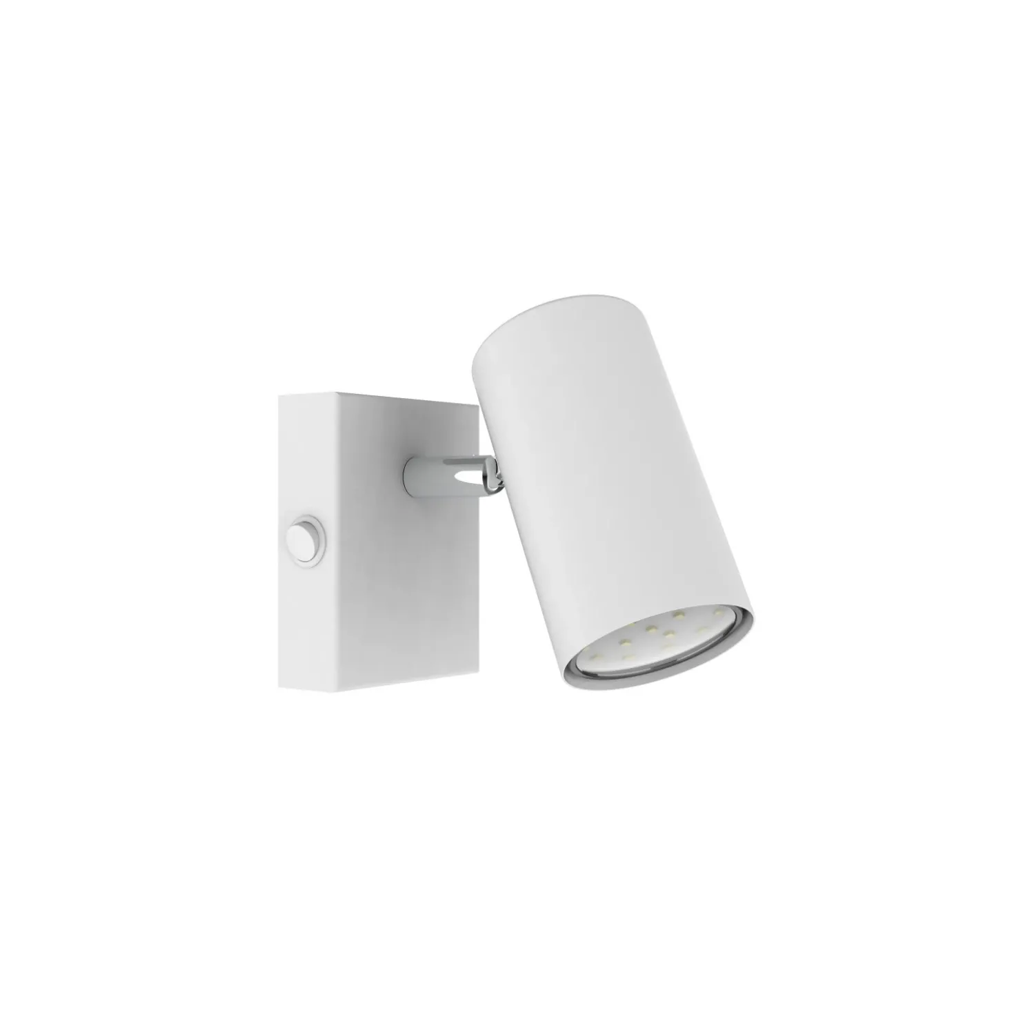 Faretto Globo Robby 7x10 cm bianco