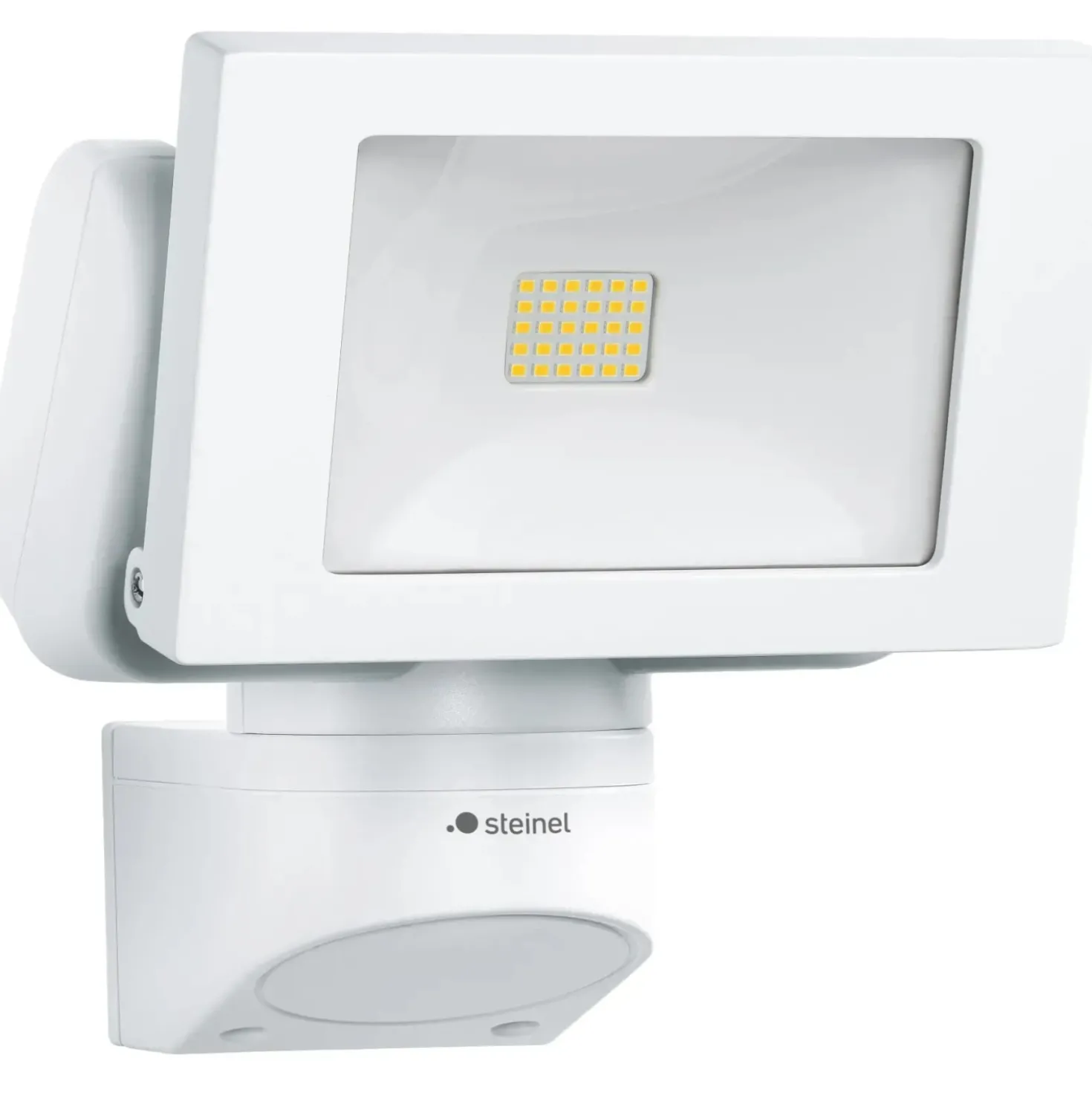 Faretto LED Steinel LS 150 18x16x18 cm bianco