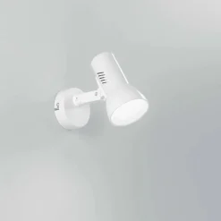 Faretto Spot Carrera 14x18,7 cm bianco