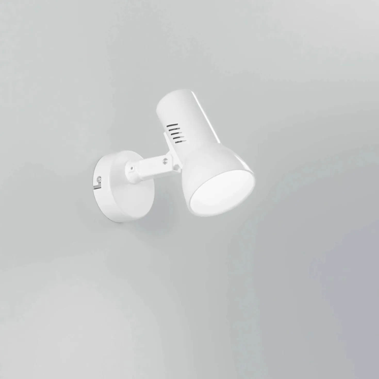 Faretto Spot Carrera 14x18,7 cm bianco