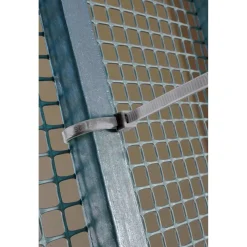 Fascette multiuso in plastica 20 cm grigio, 50 pz