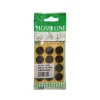 Feltrini autoadesivi Ø 18 mm marroni busta da 24 pezzi