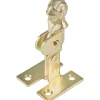 Ferma persiane zincato 46x46 mm giallo