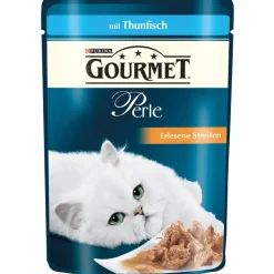 Filettini in salsa con Tonno per gatto Purina Gourmet Perle