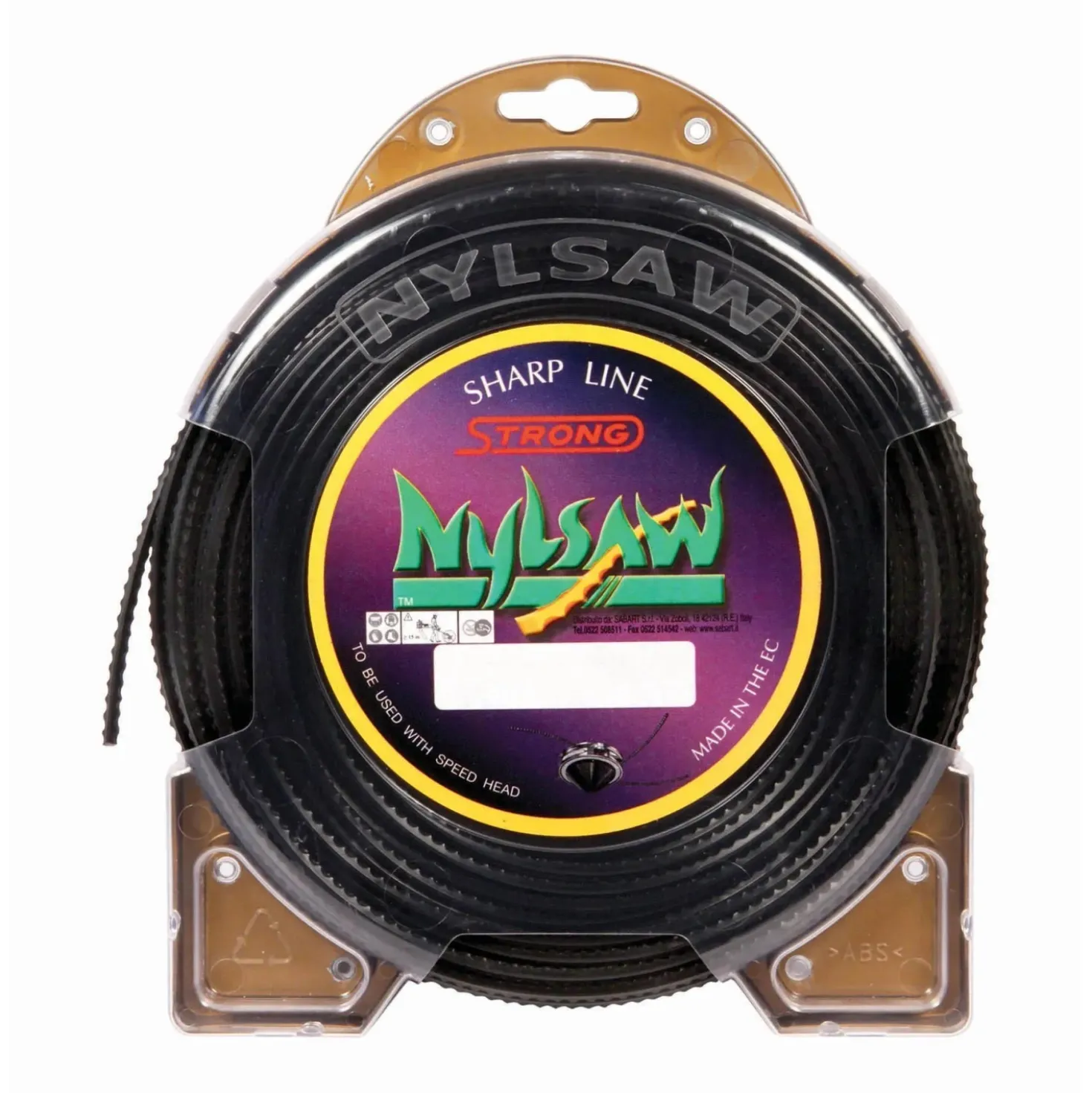 Filo per decespugliatore quadro Nylsaw Ø 3 mm x 37 m