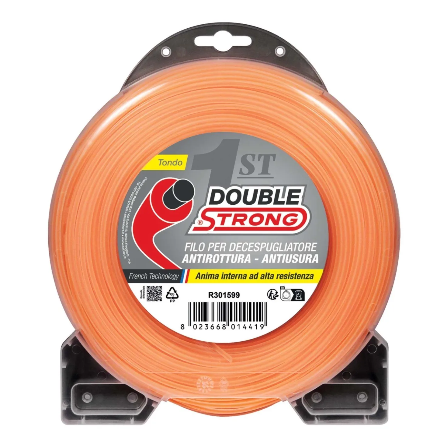 Filo per decespugliatore tondo Ø 2,4 mm x 87 m