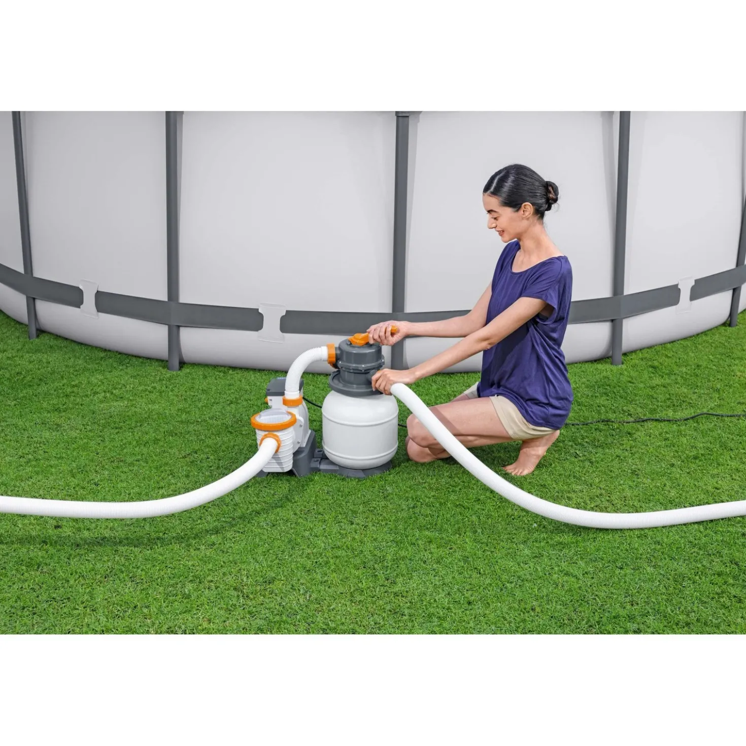 Filtro a sabbia Bestway Flowclear filtraggio da 5678 l/h