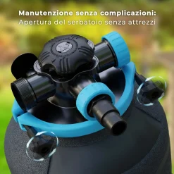 Filtro a sabbia da 4m³/h senza prefiltro