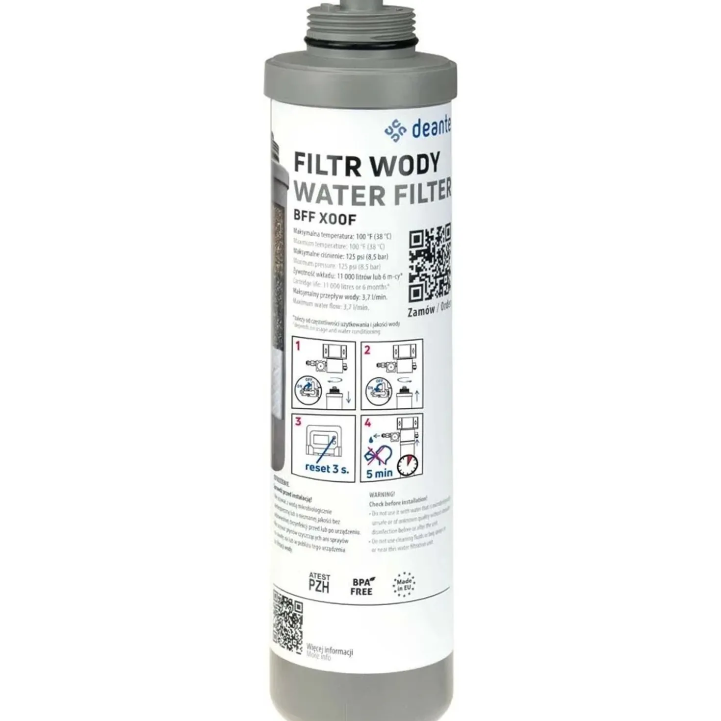 Filtro acqua ricambio a tripla azione Idrostile