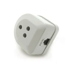 Filtro ADSL RJ11 corpo spina