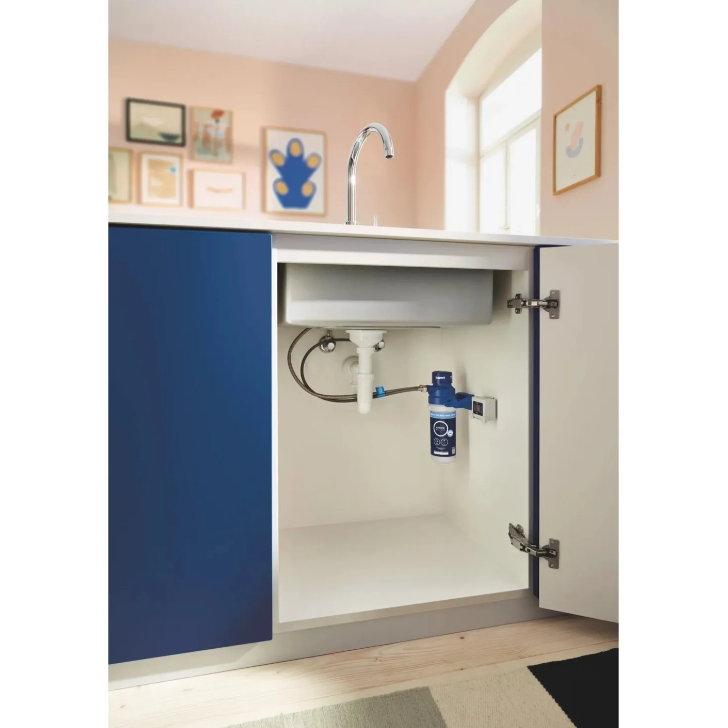 Filtro ai carboni attivi con testata Grohe Blue Start