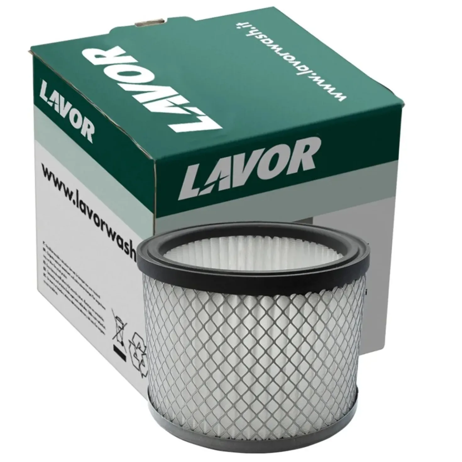Filtro aspiracenere a cartuccia lavabile Lavor Ashley 1.2/110