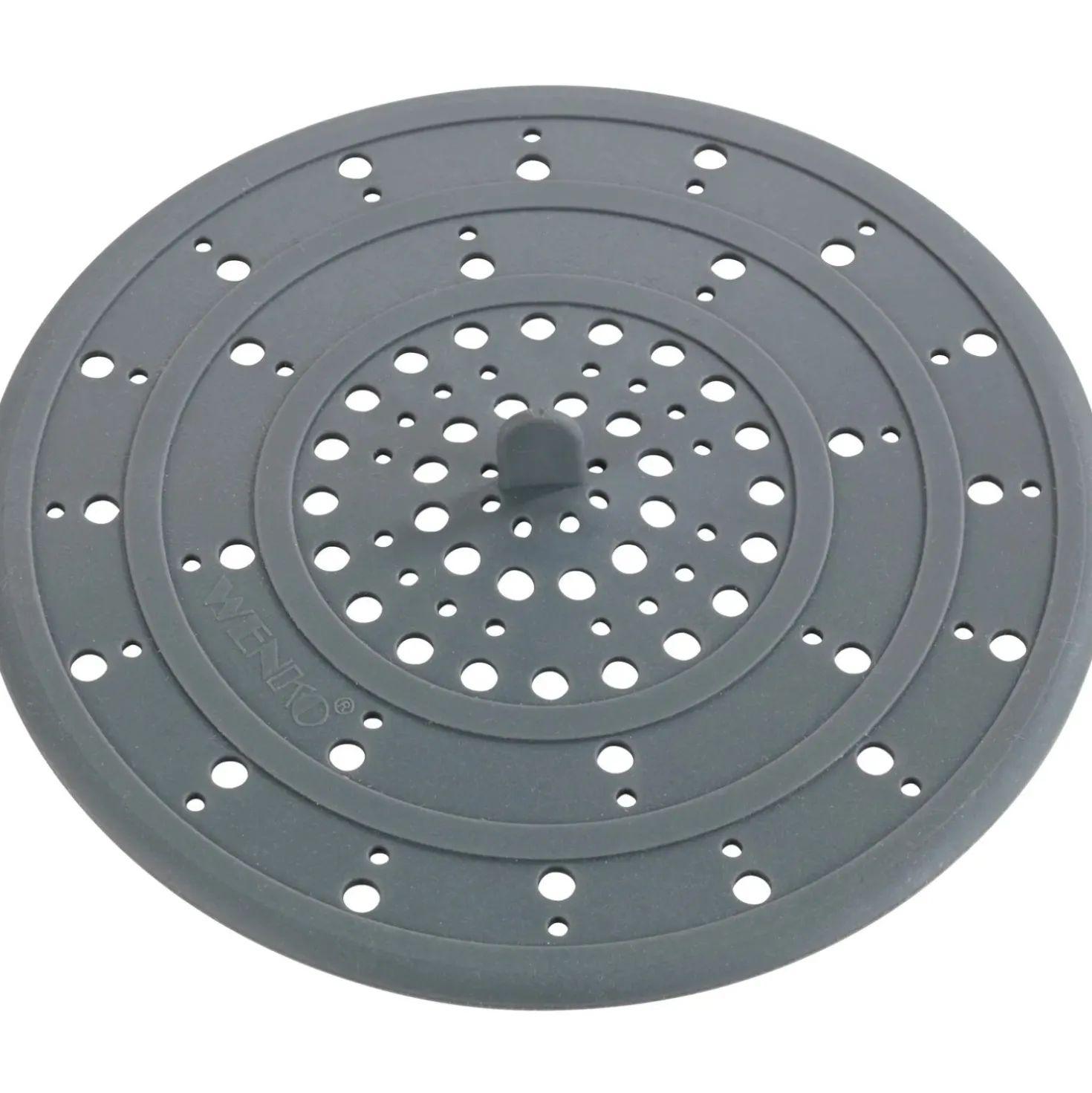 Filtro per lavello Wenko in silicone grigio Ø 12 cm