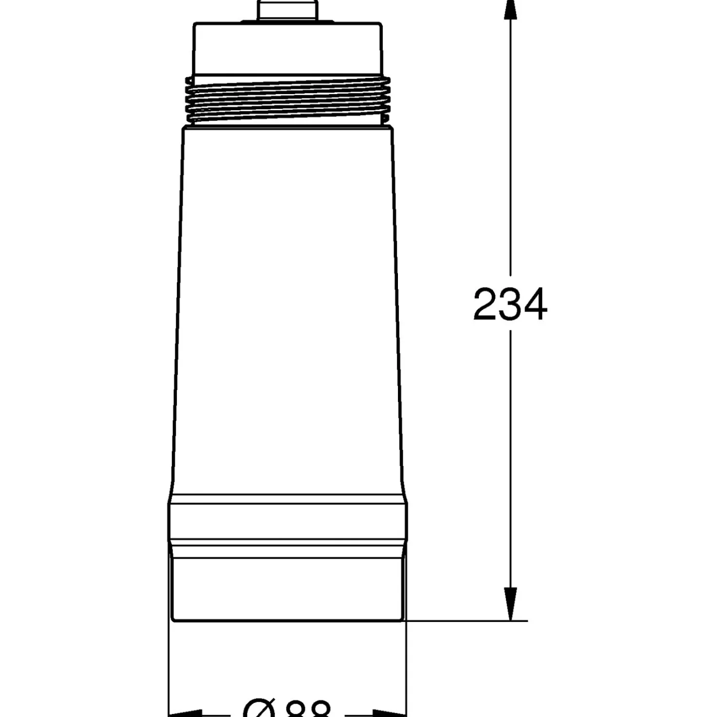 Filtro S-Size Grohe Blue 600 l