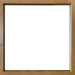 Finestra 1 anta dx pvc color legno 45x45 cm