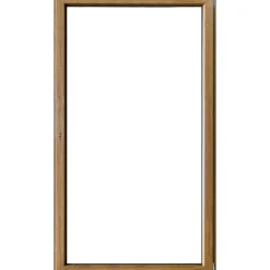 Finestra 1 anta dx pvc color legno 140x80 cm