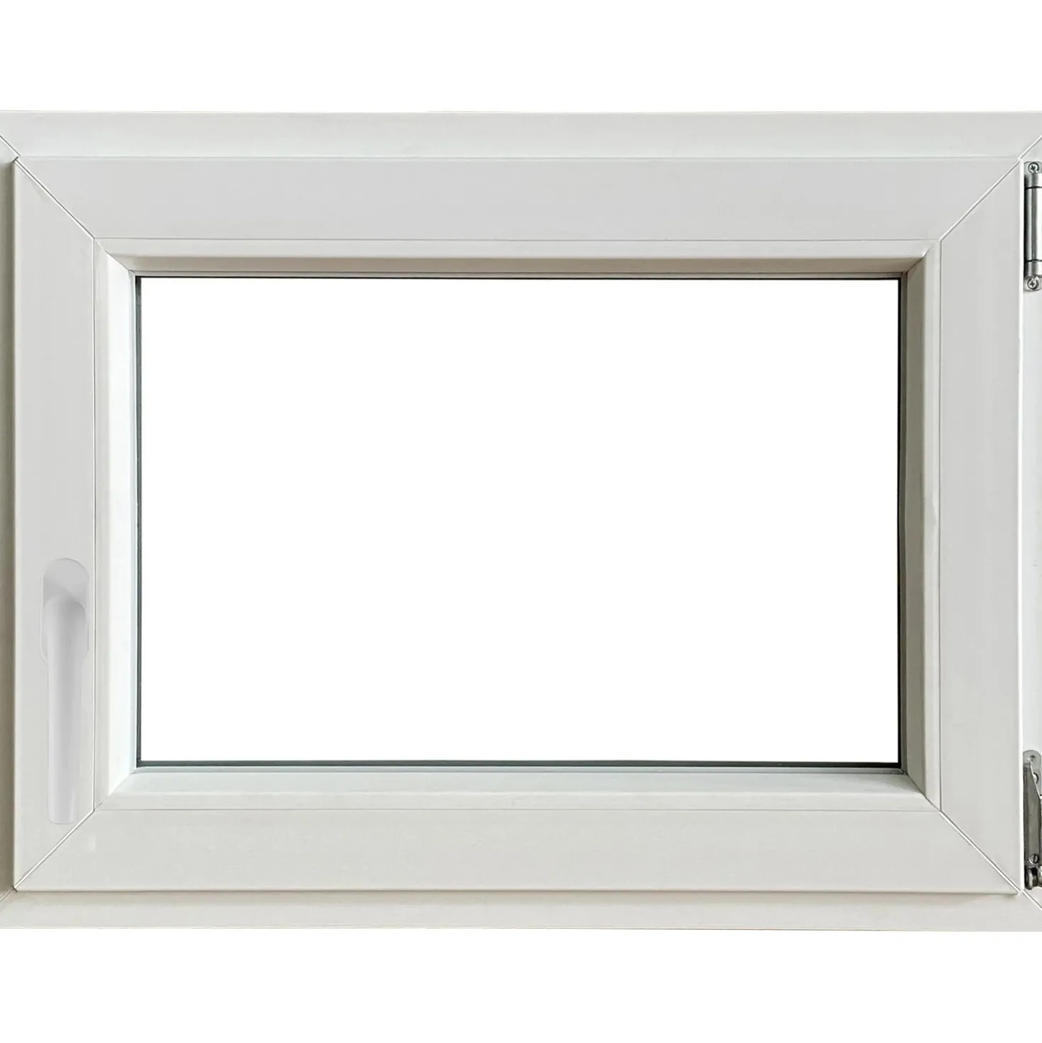 Finestra 1 anta dx PVC 80x60 cm