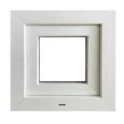 Finestra 1 anta dx PVC 60x60 cm