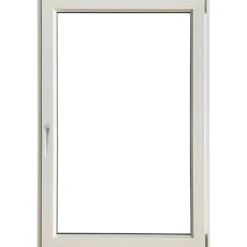 Finestra 1 anta dx PVC 80x120 cm
