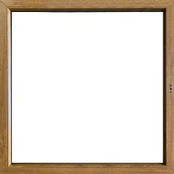 Finestra 1 anta sx pvc color legno 60x60 cm